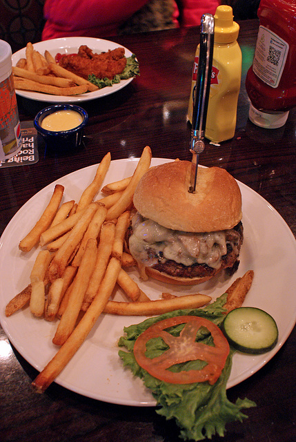 Mushroom Swiss Burger