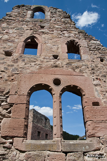 Ribeauvillé of the alsatian Wine Route, Château de Saint-Ulrich