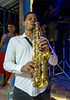 Sax player,  Muraleando, Cuba