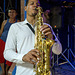 Sax player,  Muraleando, Cuba