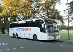 Whippet Coaches (National Express contractor) NX17 (BV17 GSU) in Cambridge - 1 Sep 2020 (P1070407)