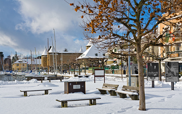 101217 Morges quai neige D