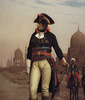 Detail of Napoleon in Egypt by Gerome in the Princeton University Art Museum, April 2017