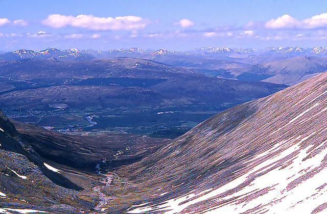 Coire Leis from The CMD Arete