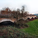 Styrumer Brücke der ehem. Unteren Ruhrtalbahn (Mülheim-Styrum) / 7.01.2023