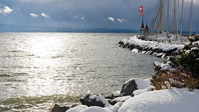 101217 Morges quai neige E