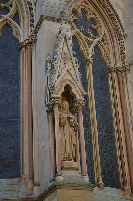 Cambridge, St John's College Chapel (detail)