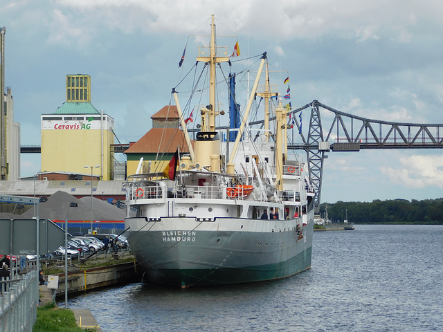 Gast aus Hamburg: Museumsschiff "MS Bleichen"