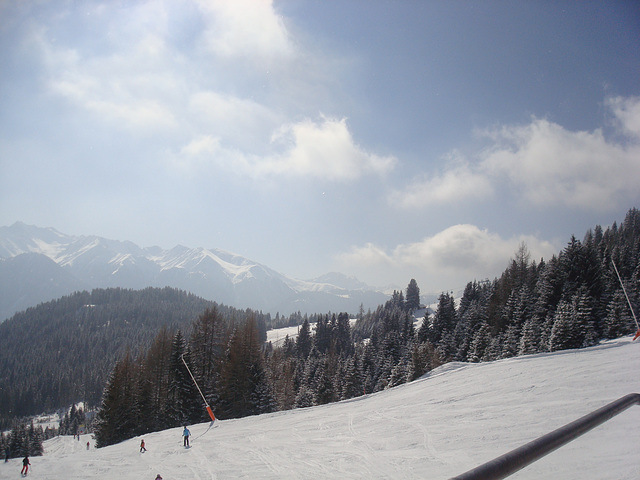 Aufnahme aus dem Lift