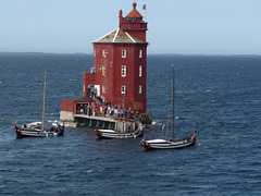 Party at Kjeungskjaer Lighthouse