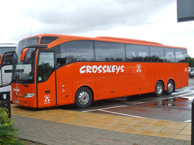 ipernity: DSCF9710 Crosskeys Coaches GN17 AZU at Peterborough Services - 8  Sep 2017 - by David Slater (Spoddendale)