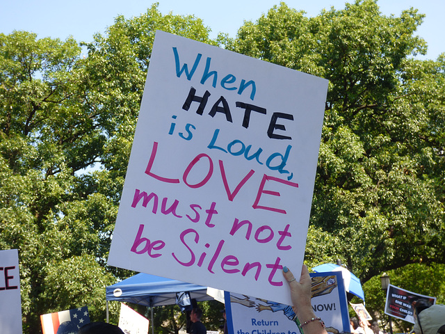 love must not be silent