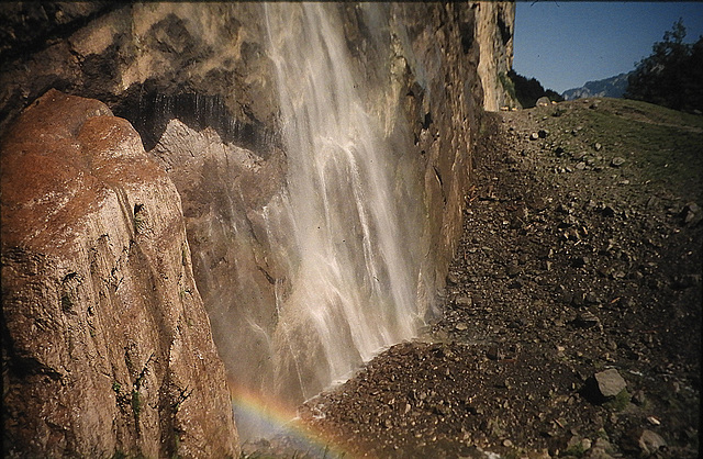 Staubach Falls beneath