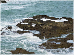 Vue des remparts à Saint Malo (35)