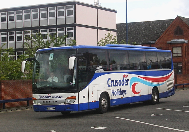 Crusader Holidays EU07 FHY in Bury St. Edmunds - 11 Jul 2012 (DSCN8427)