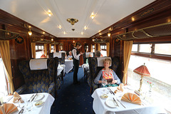 "Golden Arrow" dining train, Bluebell Railway