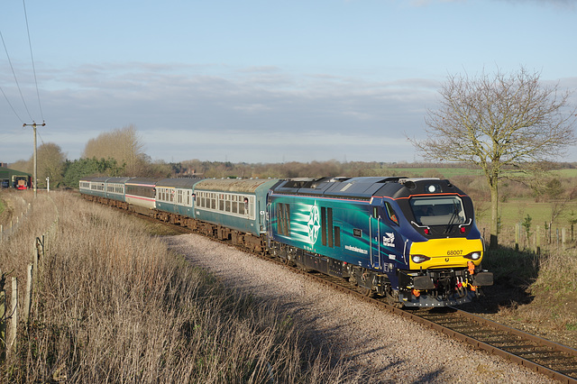 'Class 68 Diesel Gala Debut' - 28.12.14.