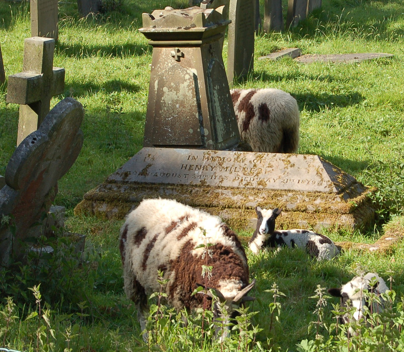 St Peter's Churchyard, Edensor, Derbyshire