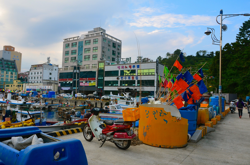 Okpo fishing village