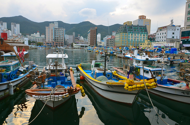 Okpo fishing village