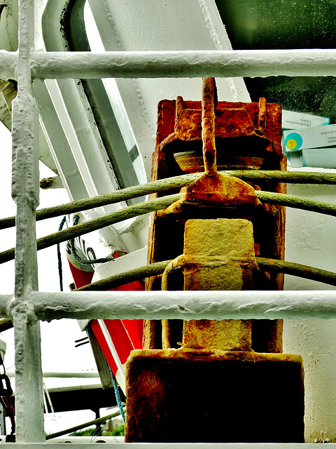 Rust and Ropes On The Fishing Boats