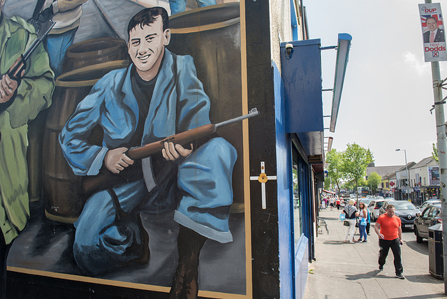 Unionist Mural, Belfast Ireland