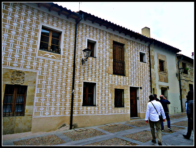 Salamanca: fachada de vivienda
