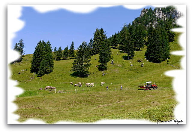 Bergbauern im Appenzellerland