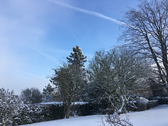 13 cm de neige à Liège