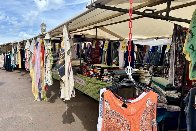 Clothes on the Saturday market