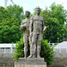 Leipzig 2015 – Zentralstadion – Ball player and discobolus