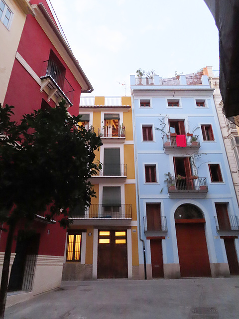 Valencia: calle Burguerins.