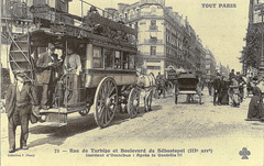 Paris (75) Début du 20e siècle. (Carte postale scannée).