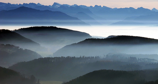 Vom Uetliberg zur Rigi