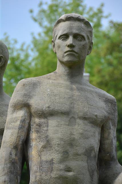 Leipzig 2015 – Zentralstadion – Discobolus (in rest)