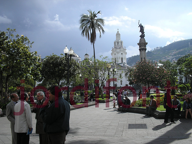 Plaça de la Independència-Quito-Ecuador