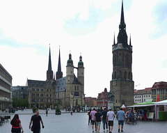 Halle - Marktplatz