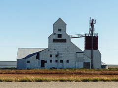 Grain elevator at Barons