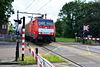 Engine 189023-5 at Kleverlaan crossing