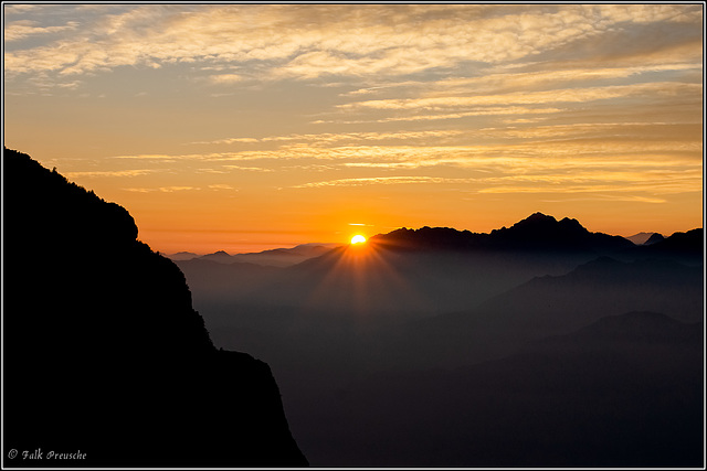 Sonnenuntergang am Bocca di Navene (PiP)