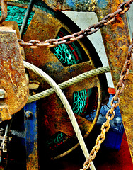 Rust and Ropes On The Fishing Boats