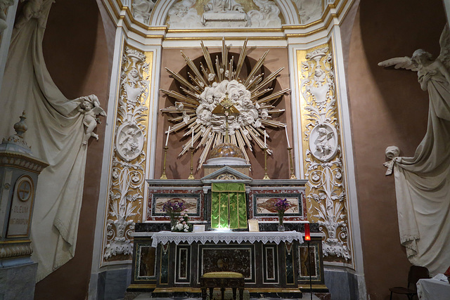 Ornate baroque altar