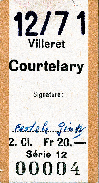 S12 Villeret-Courtelary