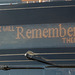 Remembrance message on Stagecoach East (Cambus) 10792 (SN66 VZP) - 6 Nov 2019 (P1050037)