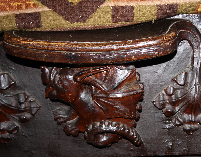 Detail of Fifteenth Century Misericord, Great Malvern Priory, Worcestershire