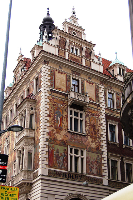 Wiehl House,Wenceslas Square, New Town, Prague
