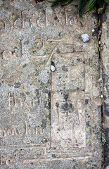 Detail of Memorial, Illingworth Churchyard, West Yorkshire