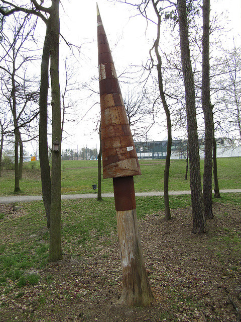 Der Baumpilz im Stadtpark