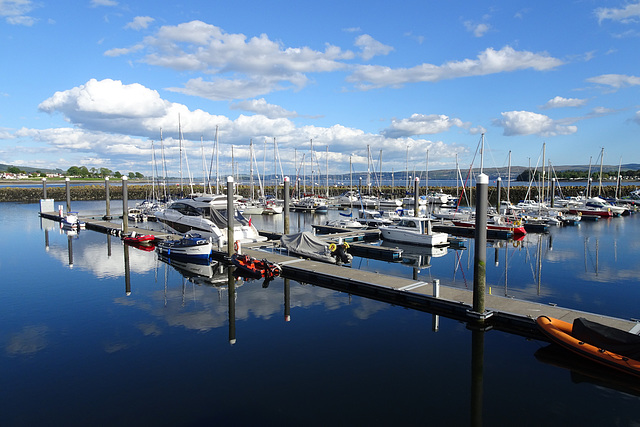 Boats In Rhu Marina