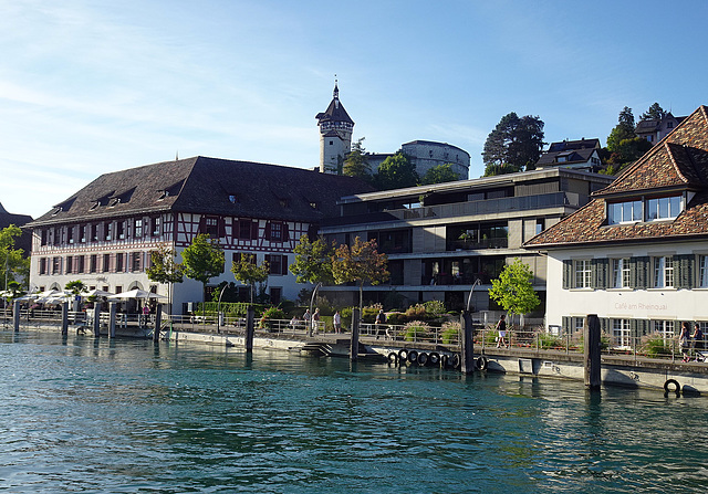 Munot - das Wahrzeichen von Schaffhausen thront schon über 400 Jahre über der Stadt.